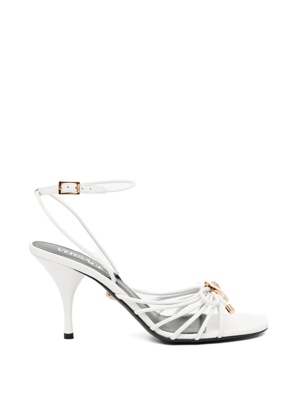 Versace 85mm Opera sandals Wit