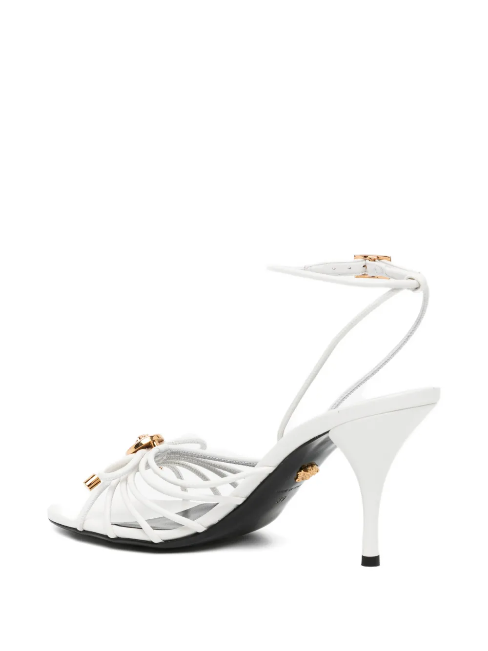 Versace 85mm Opera sandals Wit