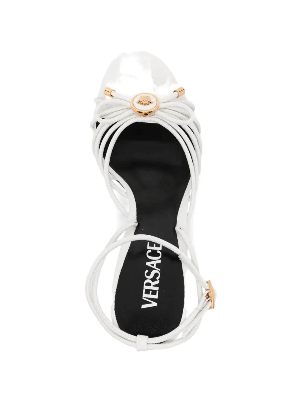 Versace 85mm Opera sandals Wit