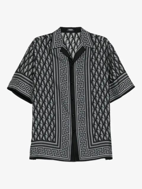 Versace V-Greca printed shirt 