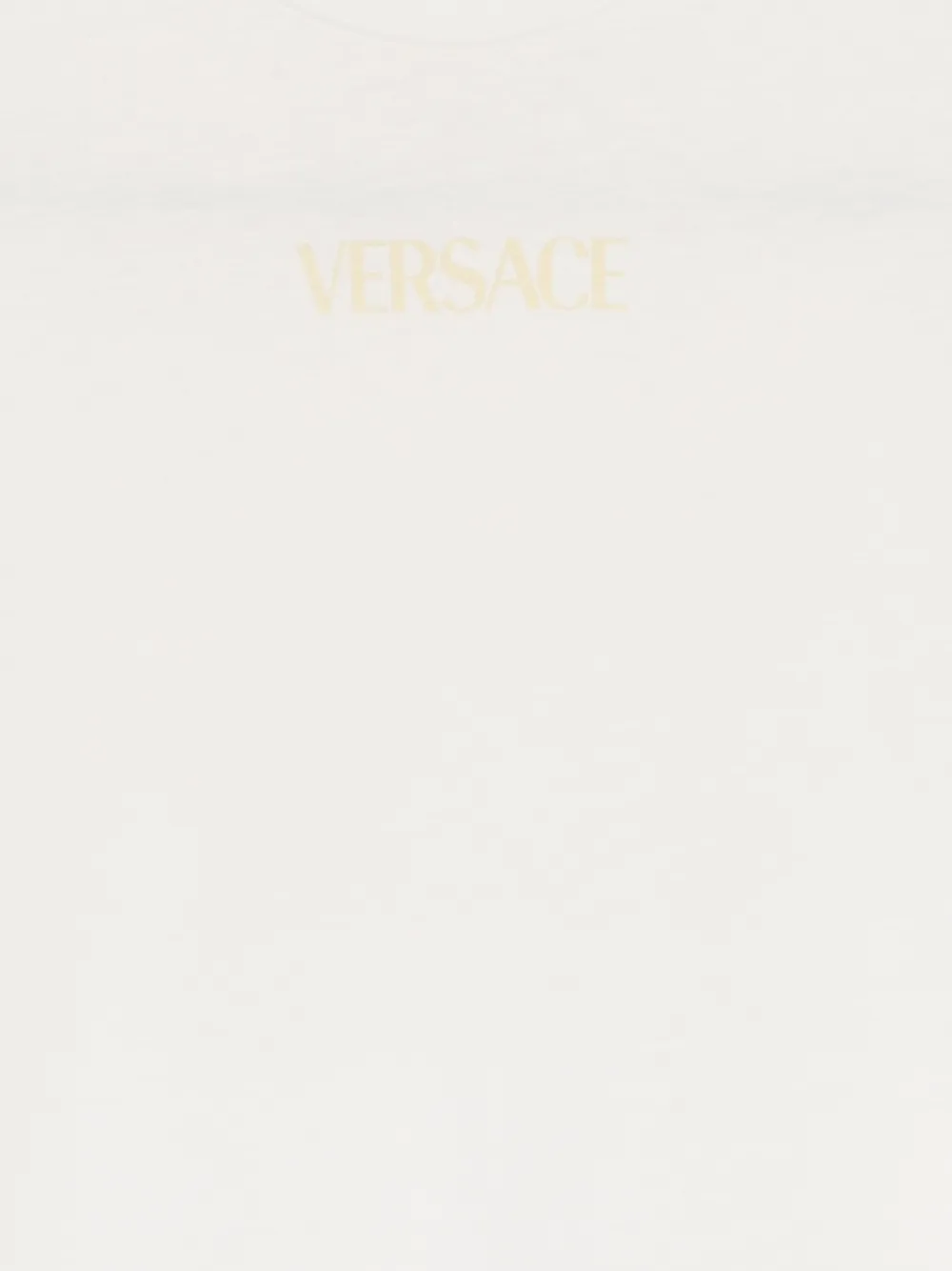 Versace Kids T-shirt met logoprint Wit