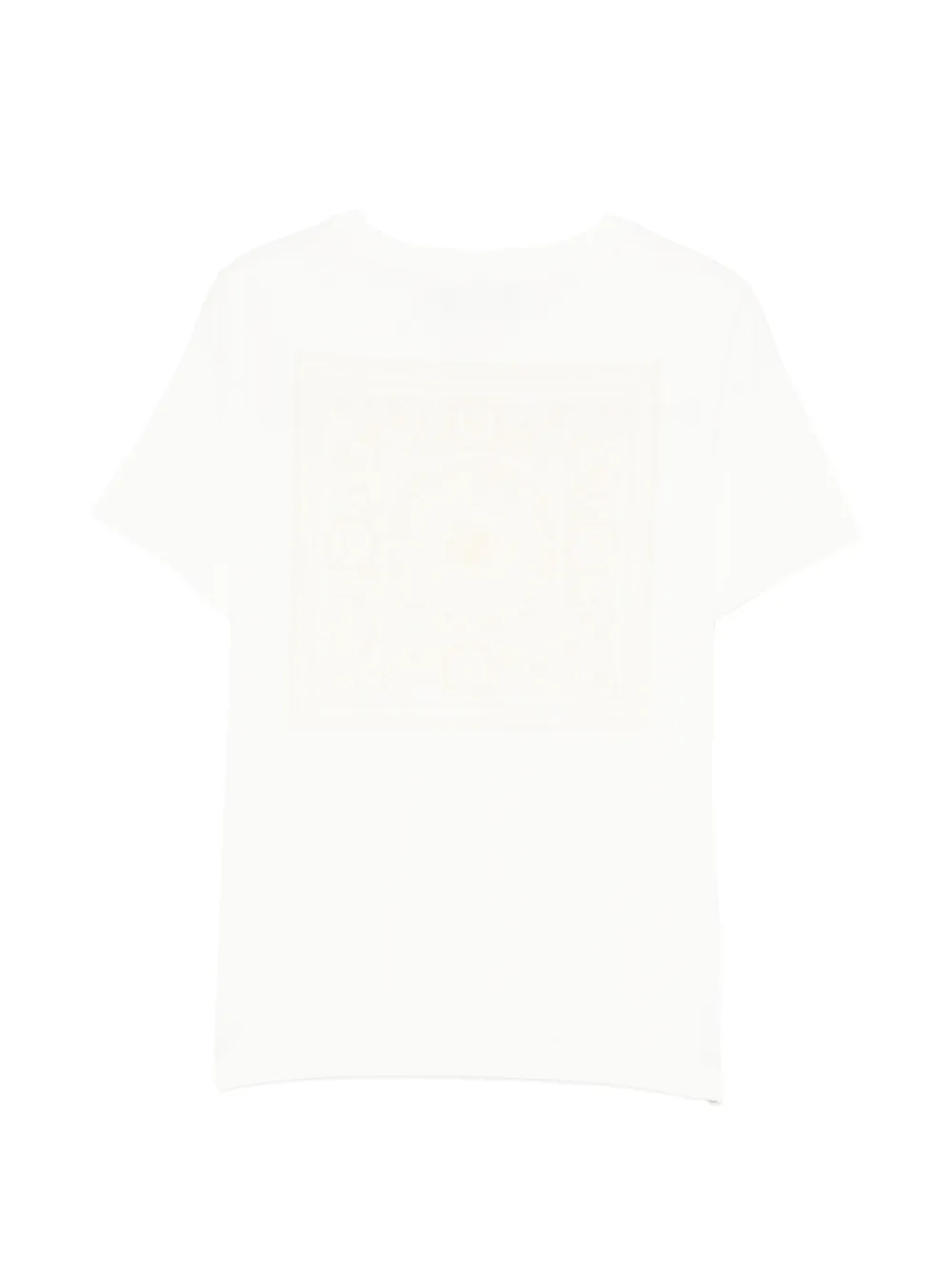 Versace Kids T-shirt met logoprint Wit