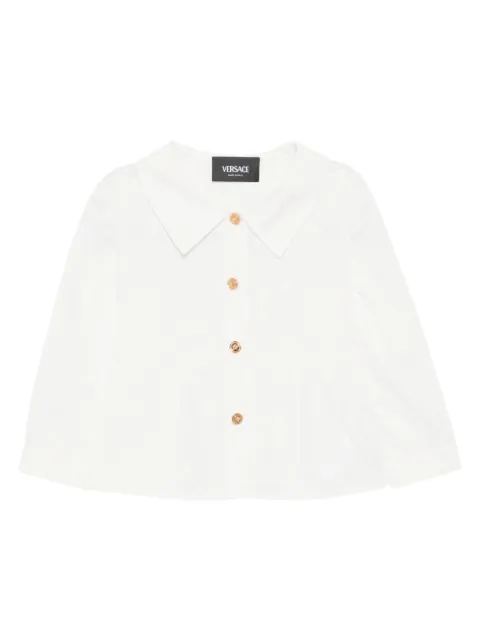 Versace Kids floral-print shirt