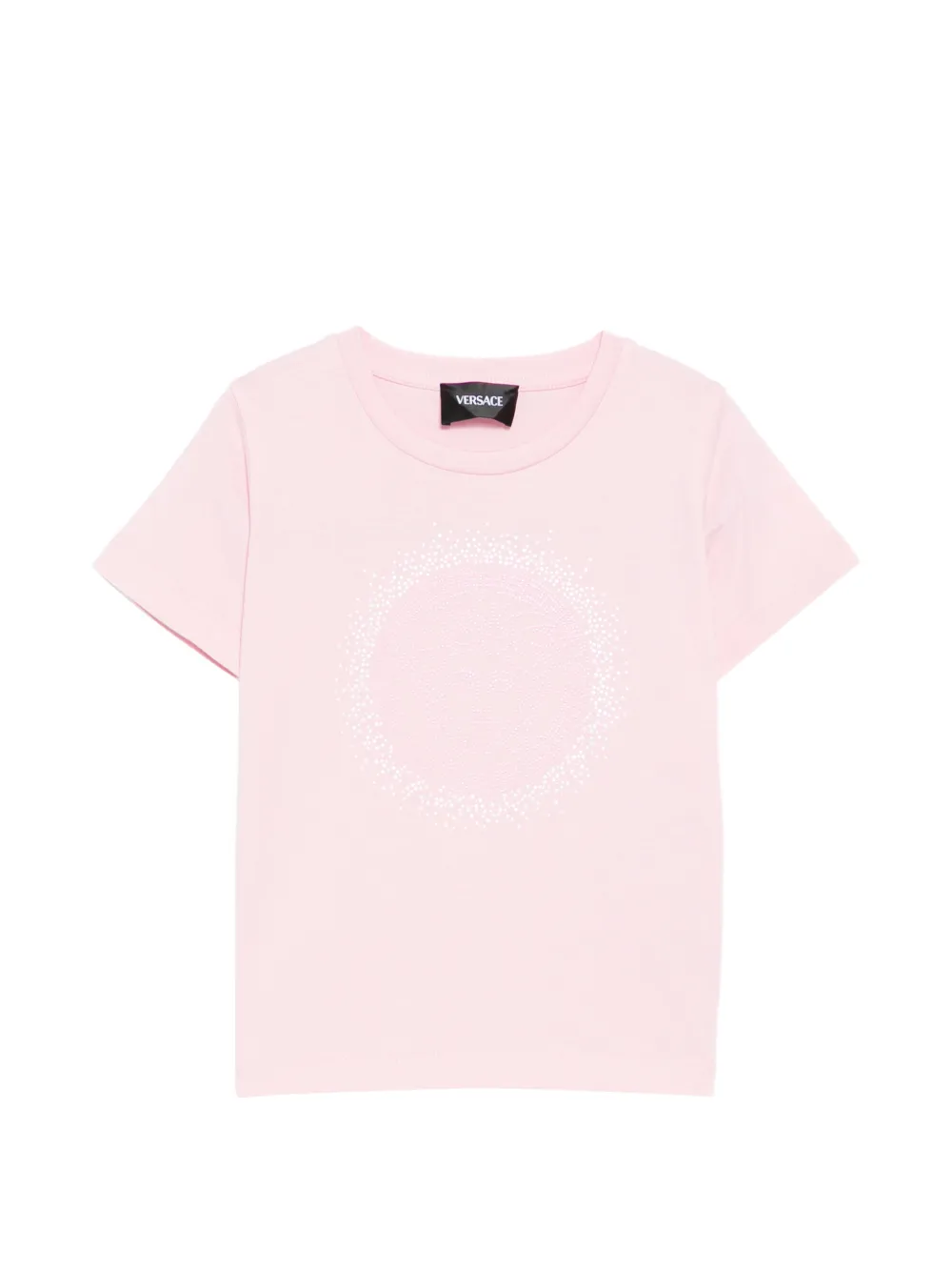 Versace Kids T-shirt con stampa - Rosa