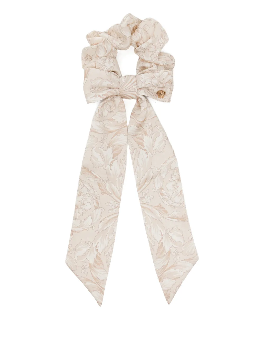 Versace Kids floral-print hair band - Toni neutri