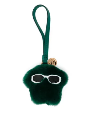 Versace メドゥーサ フラッフィー チャーム | レッド | FARFETCH JP