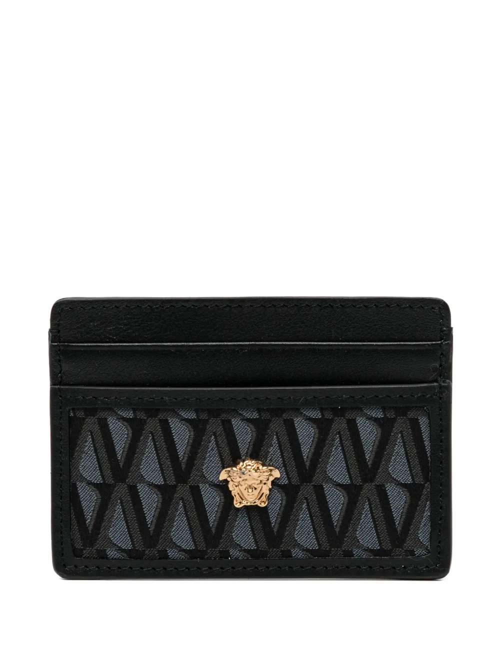 Versace logo cardholder - Nero