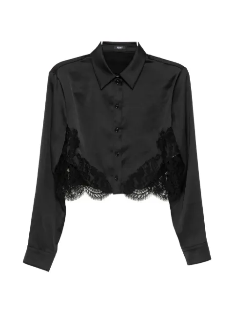 Versace Lace-trim shirt
