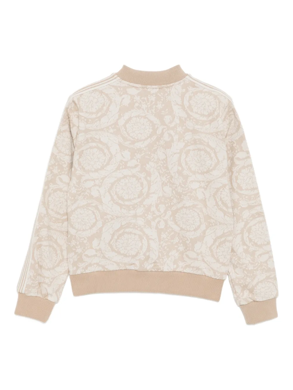 Versace Kids Jack met all-over print Beige
