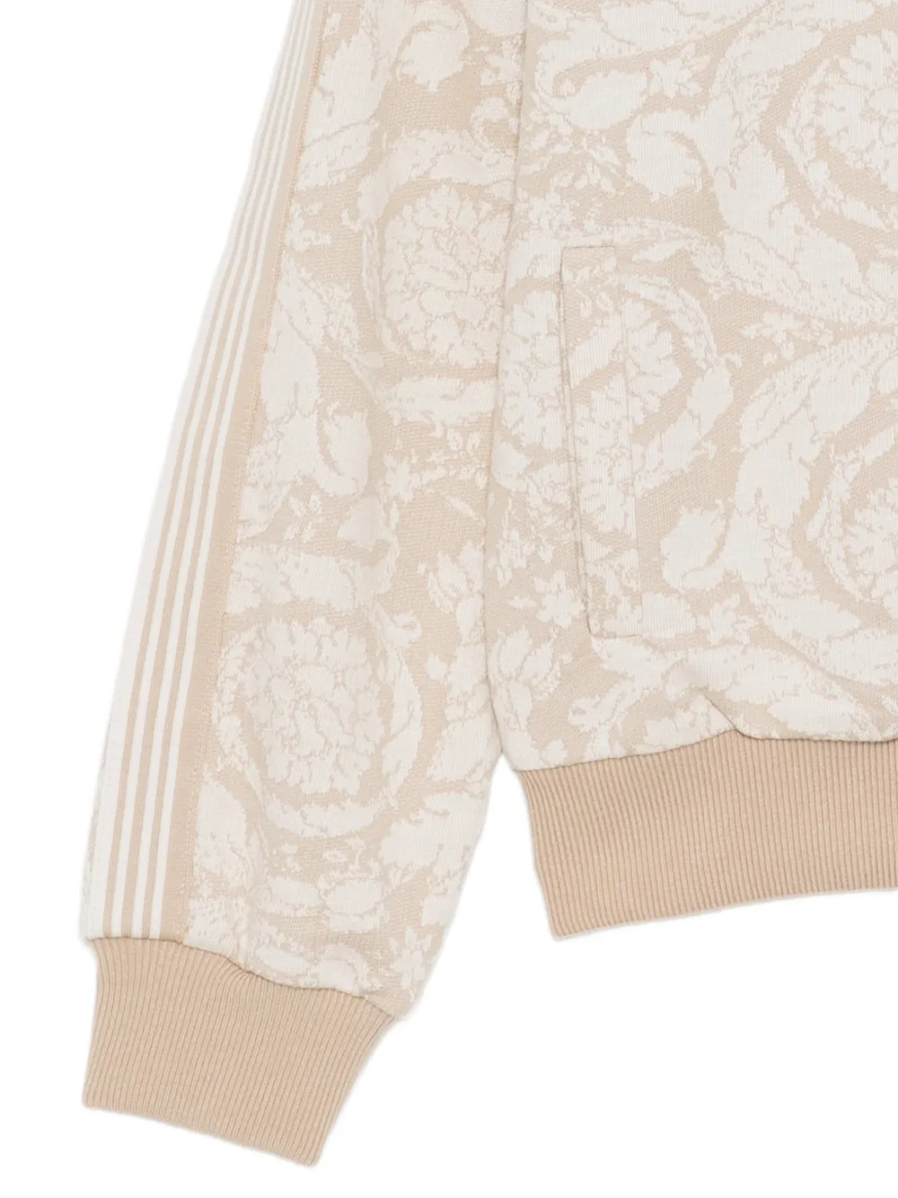 Versace Kids Jack met all-over print Beige