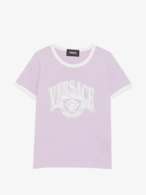 Versace Kids cotton printed T-shirt