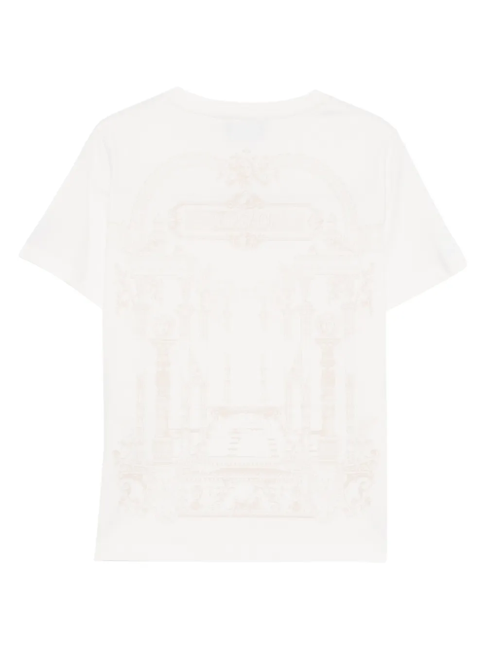 Versace Kids T-shirt met logoprint Wit