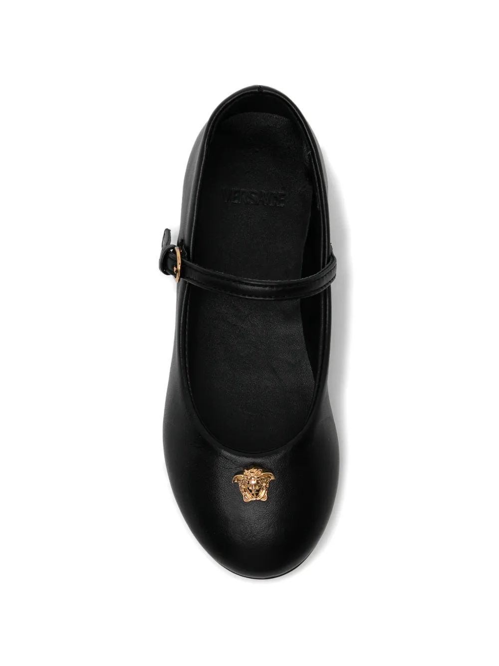 Versace Kids Medusa ballerina's Zwart