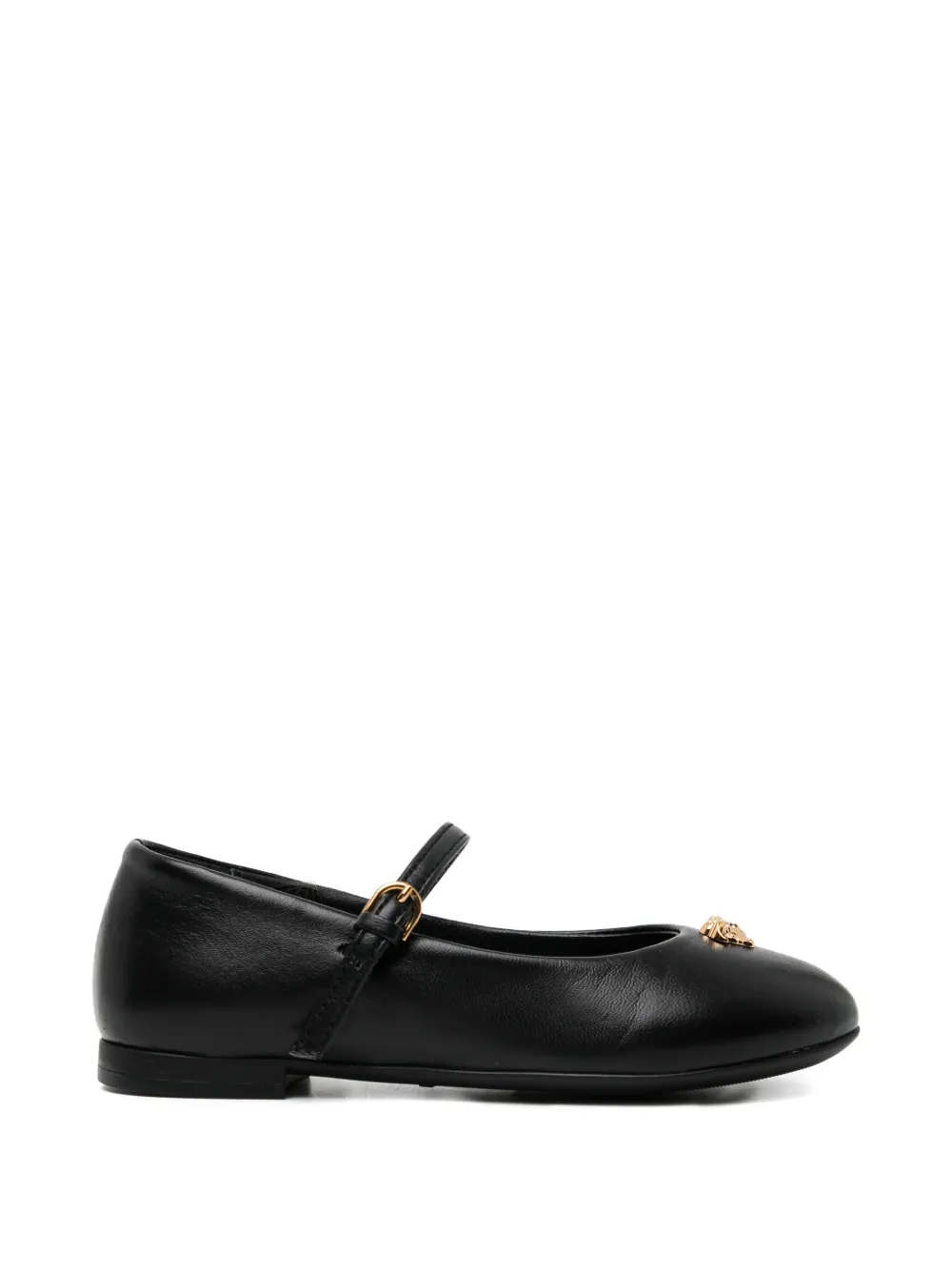 Versace Kids Medusa ballet flats - Nero
