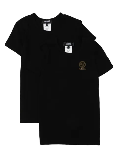 Versace Kids playera con estampado gráfico