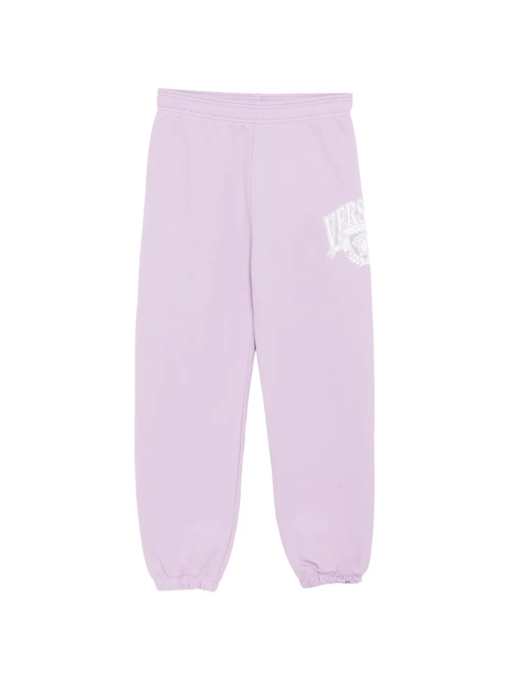 Versace Kids Pantaloni sportivi con stampa - Viola