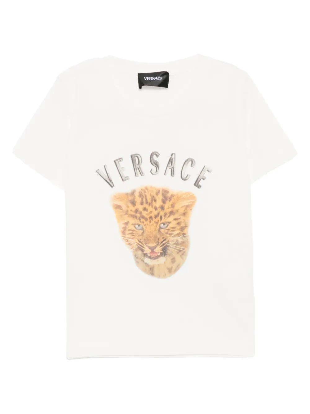 Versace Kids graphic-print T-shirt - Bianco