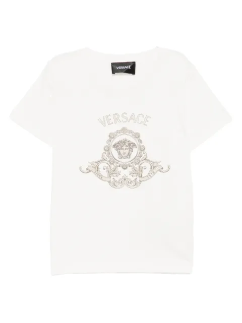 Versace Kids logo-printed T-shirt 