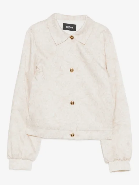 Versace Kids Barocco twill jacket