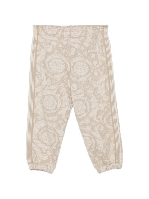 Versace Kids Jacquard Cotton-Jersey trackpants