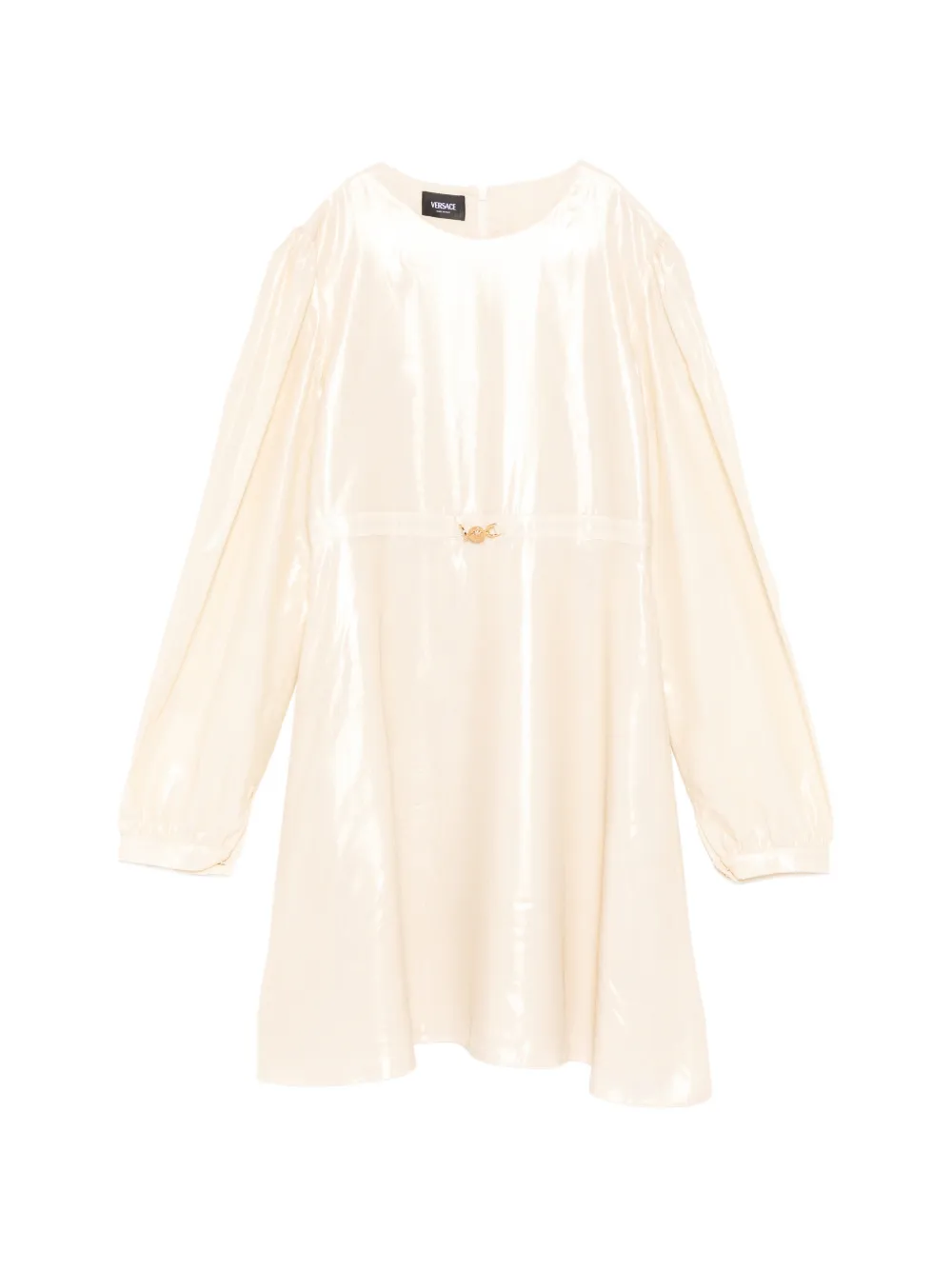 Versace Kids Medusa hardware dress - Toni neutri
