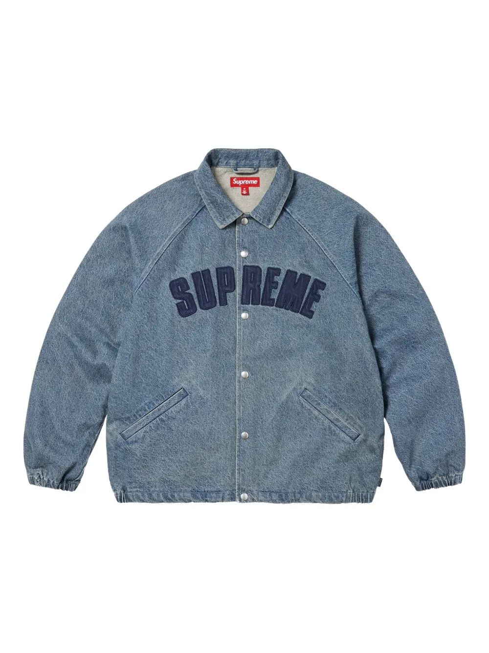 Supreme Giacca con logo ricamato - Blu