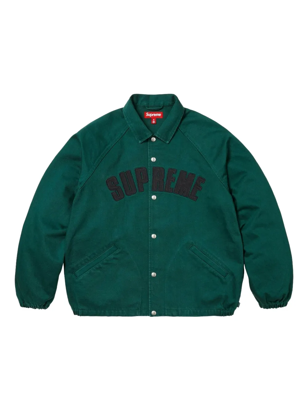 Supreme logo-embroidered bomber jacket | Green | Image 1
