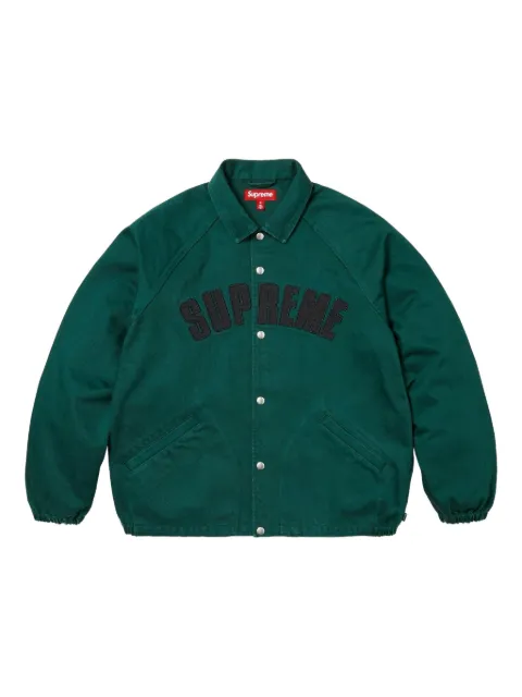 Supreme logo-embroidered bomber jacket