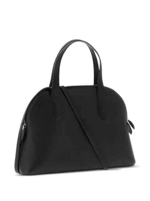 The Row Ingrid embossed-logo medium tote bag