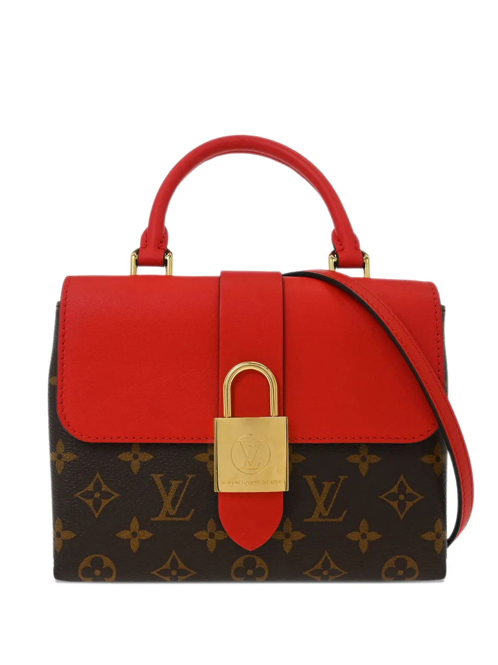 Louis Vuitton Pre-Owned 2019 BB Locky 2way shoulder bag - Rosso