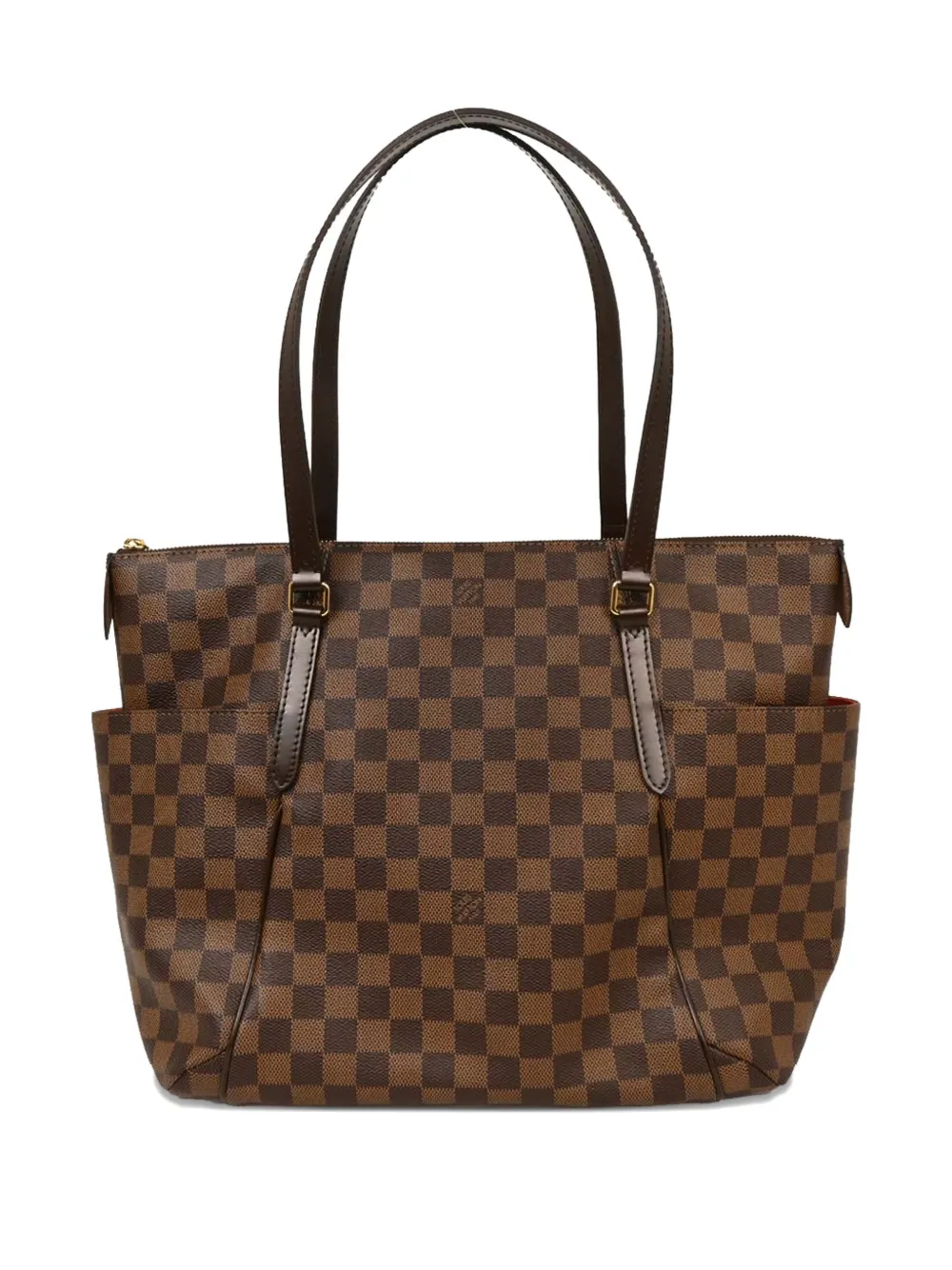 Louis Vuitton Pre-Owned 2015 MM Totally Damier Ebène tote bag - Marrone