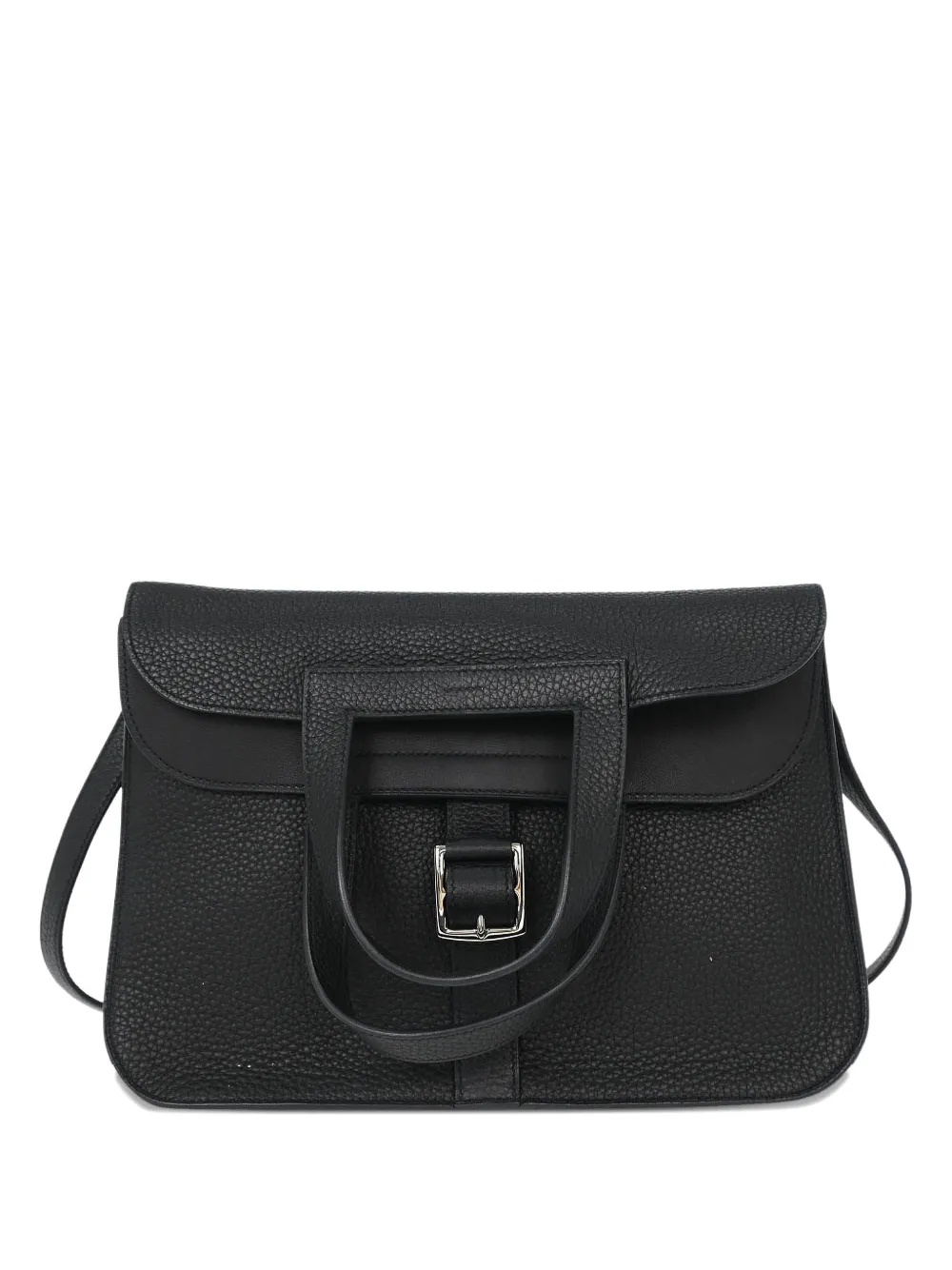 Hermès Pre-Owned 2019 31 Halzan 2way taurillon clemence tote bag - Nero
