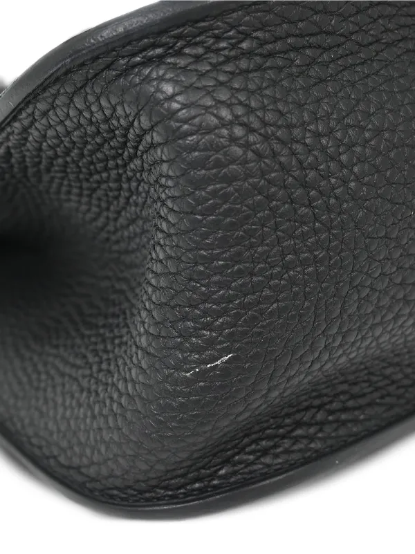 Hermès Pre-Owned 2019 Halzan 31 Tote Bag | Black | FARFETCH