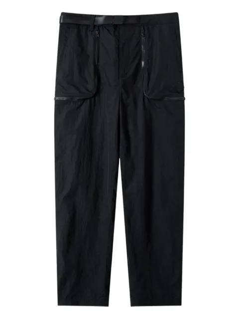 Spoonyard zipper-pockets trousers