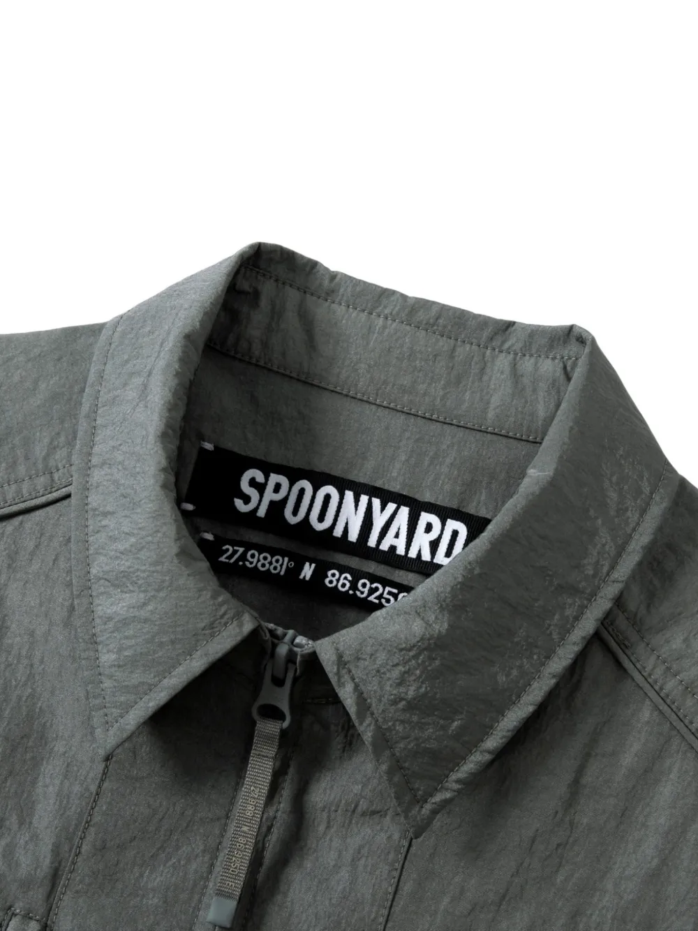 Spoonyard Shirtjack met ritszakken Groen