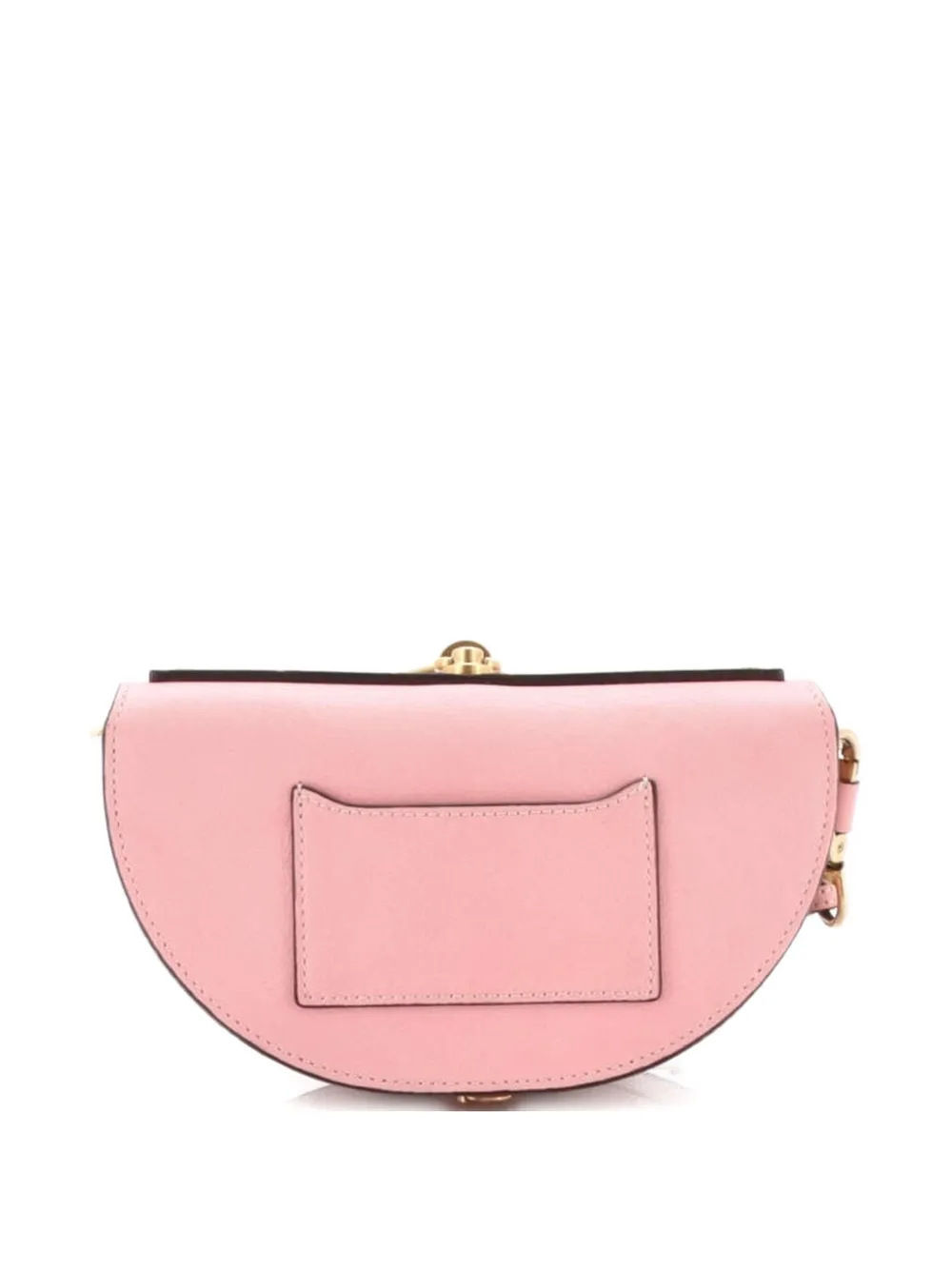 Pre-owned Chloé Nile Leather Mini Crossbody Bag In Pink