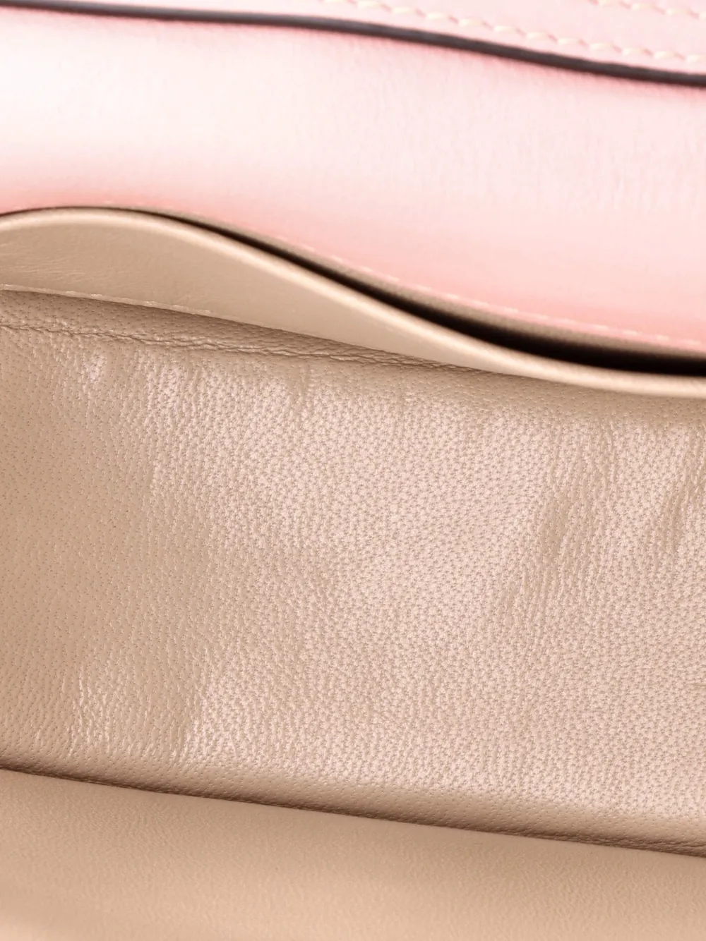 Pre-owned Chloé Nile Leather Mini Crossbody Bag In Pink