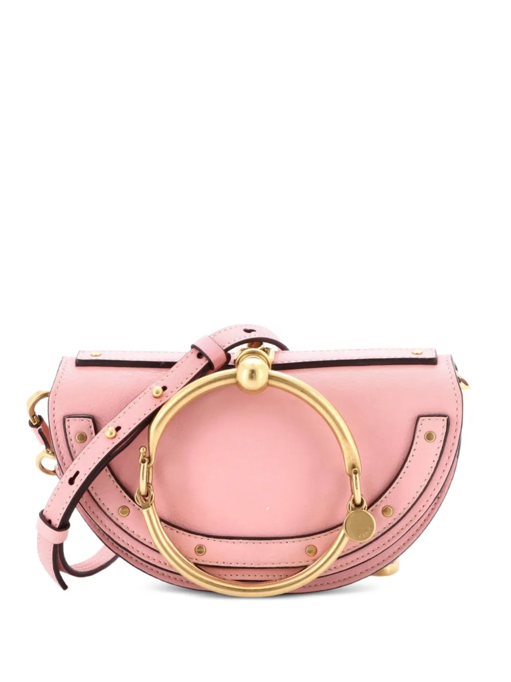 Chloé Pre-Owned Nile Leather Mini crossbody bag - Rosa
