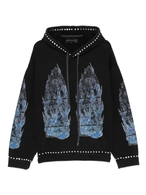 Who Decides War graphic-print hoodie