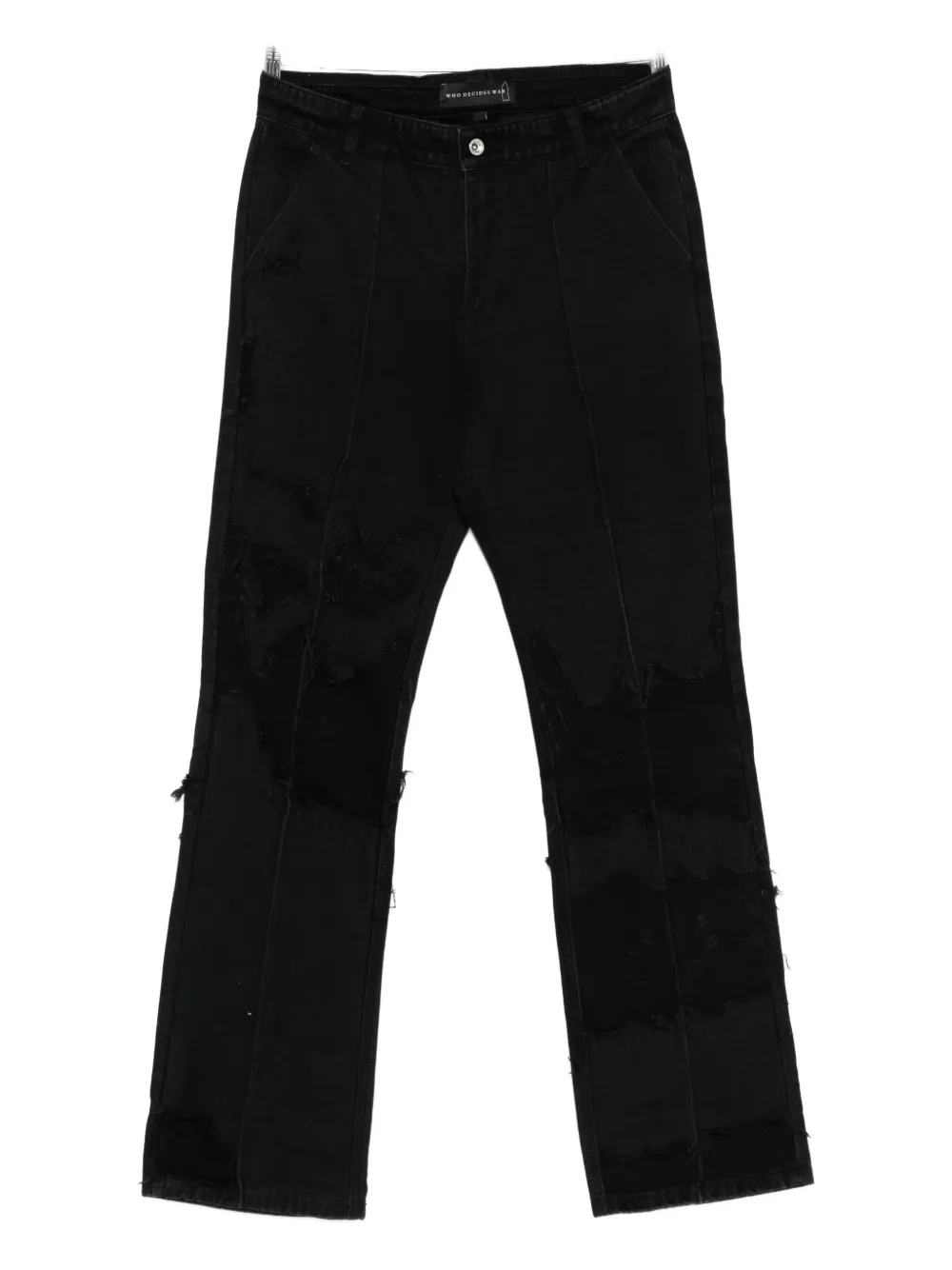 Who+Decides+War+Ruin+distressed+jeans+-+Noir