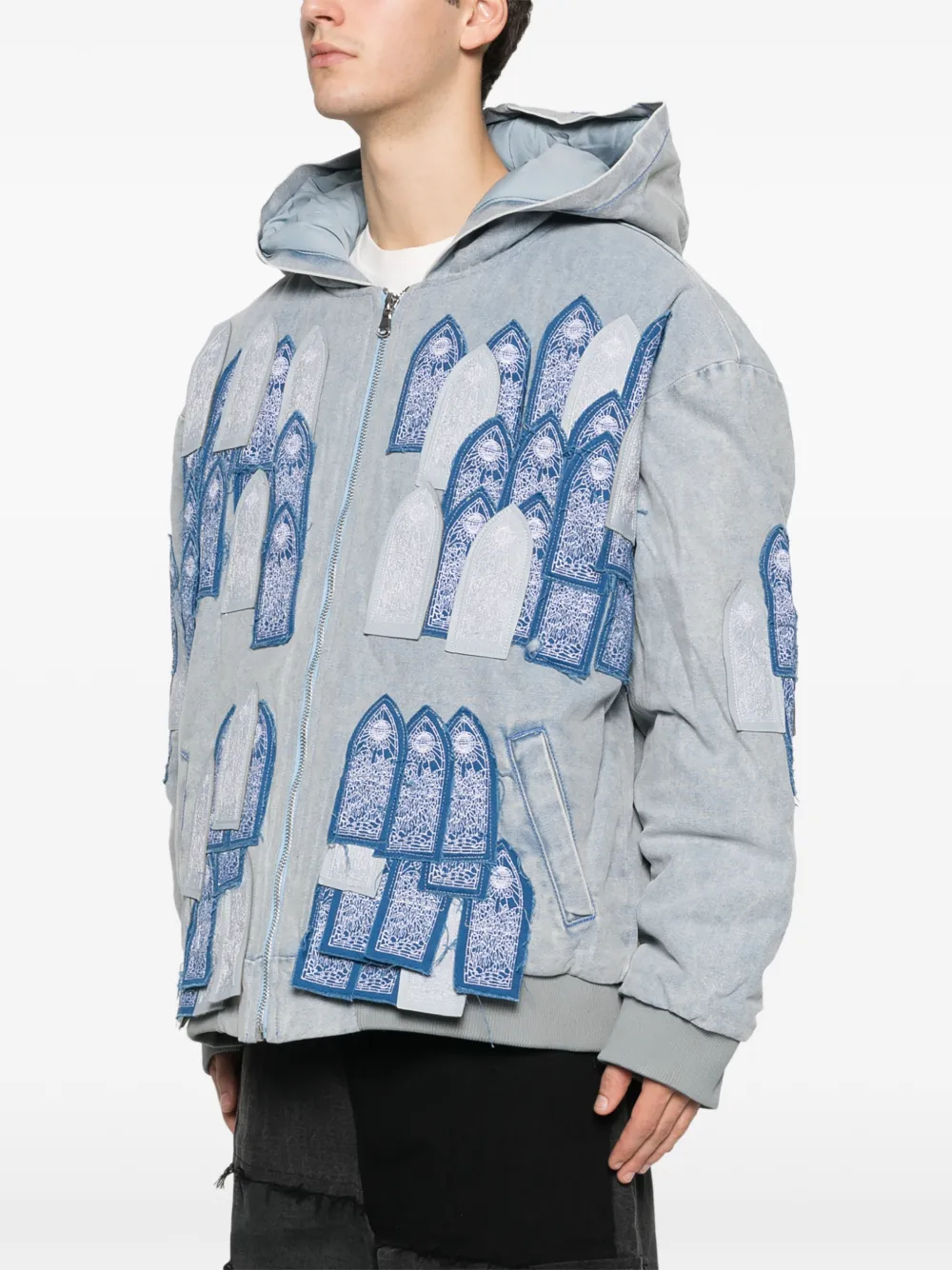  Who Decides War Fly Away Work Jacket - Blue 