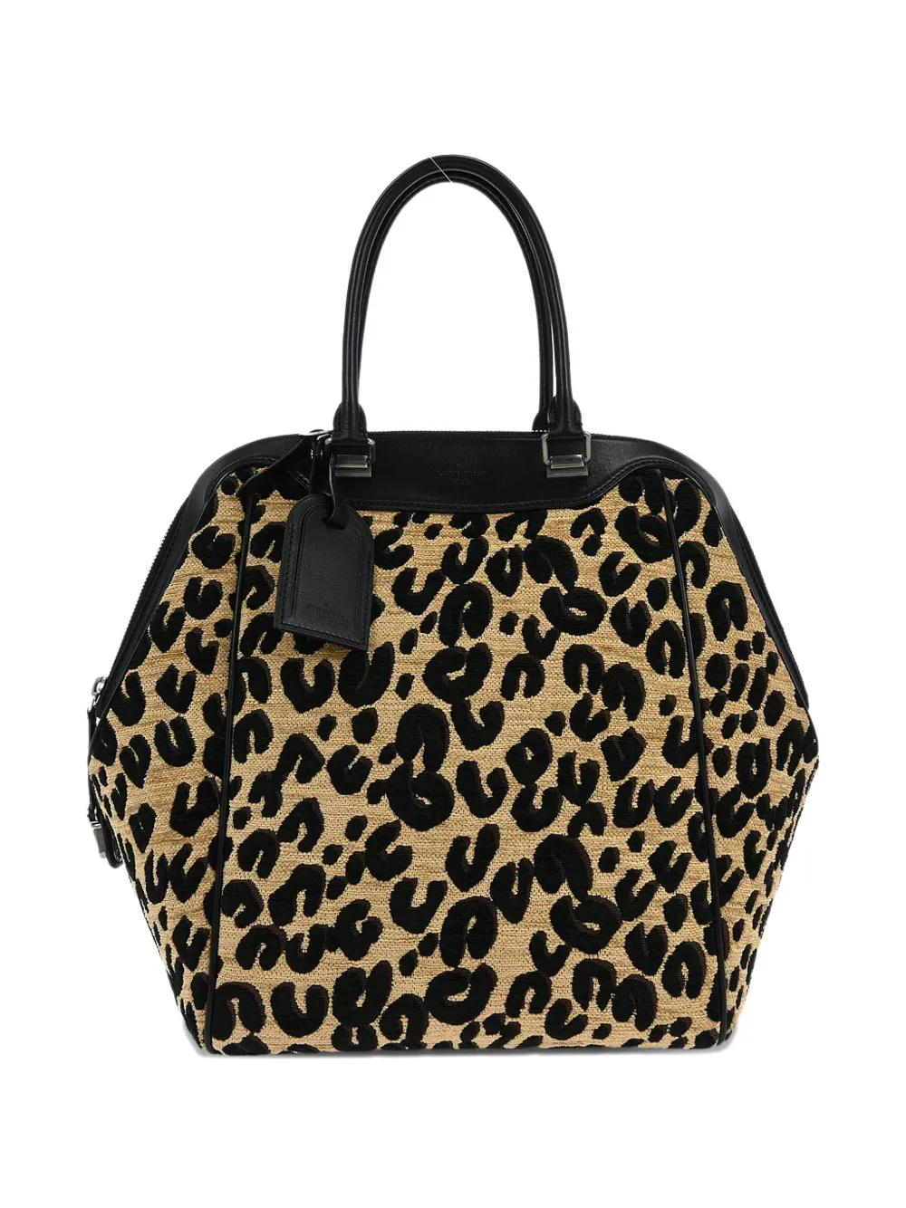 Louis Vuitton Pre-Owned Borsa tote leopardata 2012 - Toni neutri