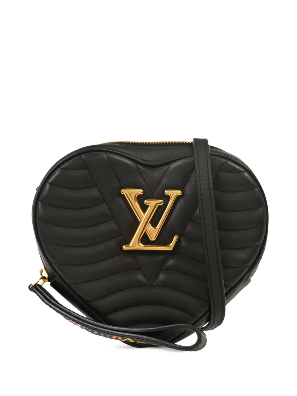 Louis Vuitton Pre-Owned Borsa a tracolla in pelle 2018 - Nero