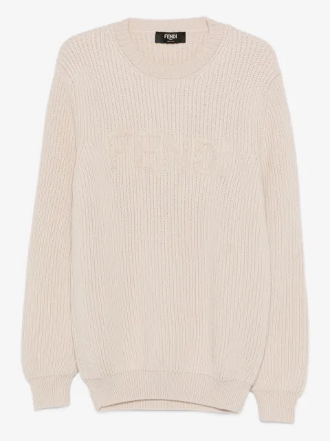 FENDI suéter con logo bordado