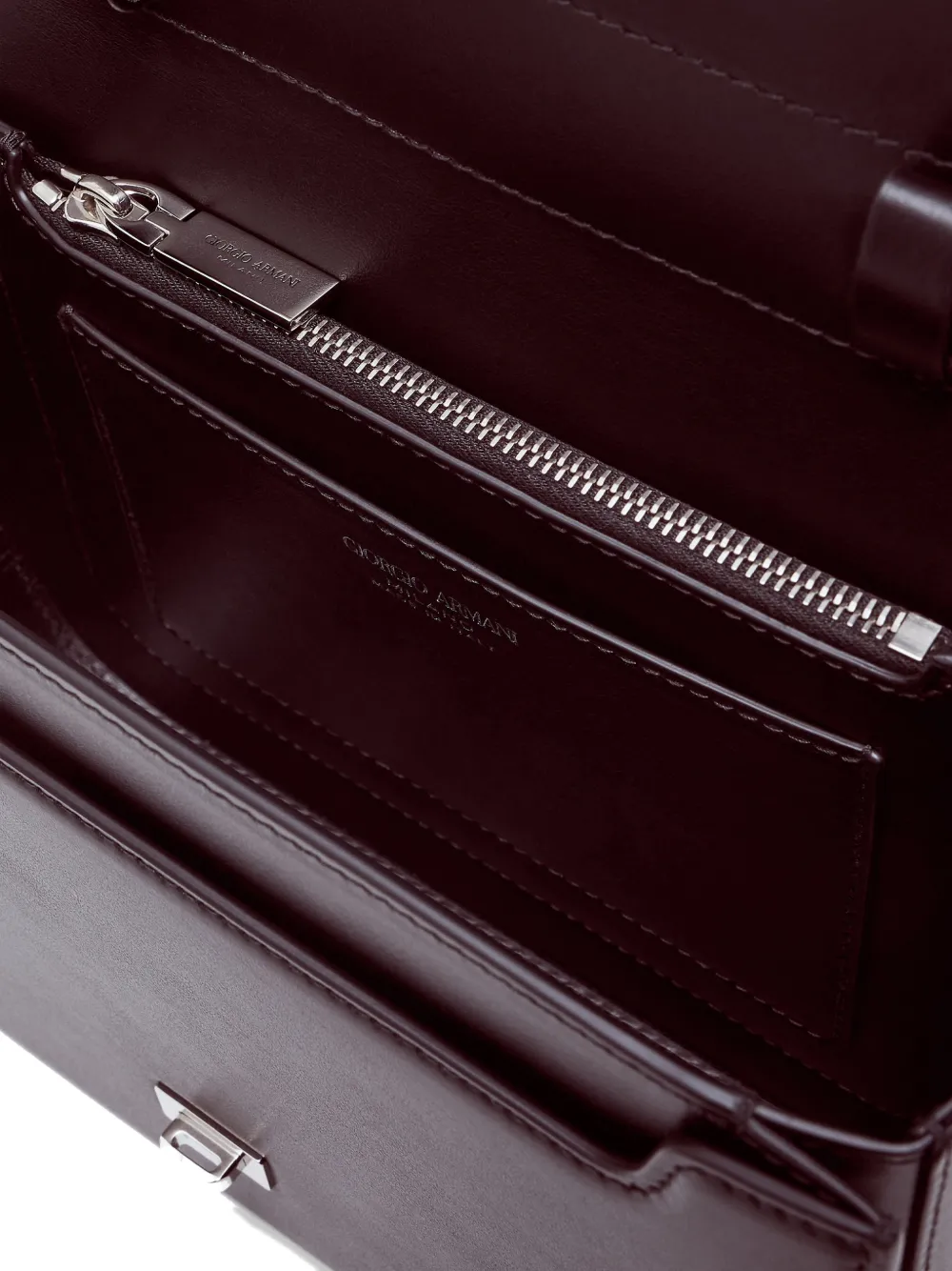 Giorgio Armani x 10 Corso Como kleine schoudertas met drukslot Rood