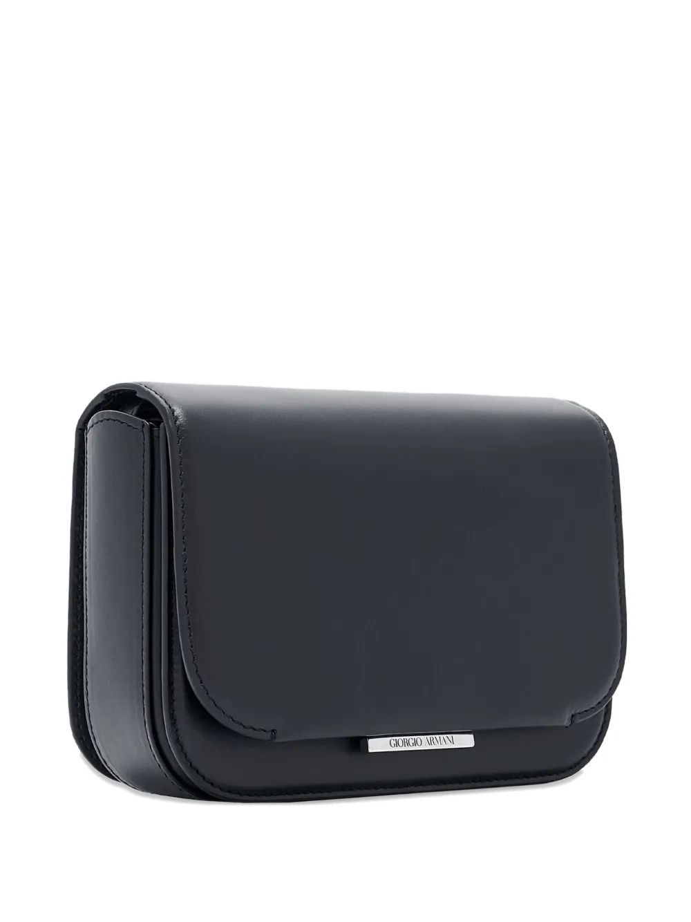 Giorgio Armani x 10 Corso Como kleine leren crossbodytas Zwart
