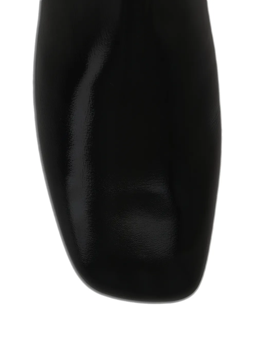 Giorgio Armani Laarzen met vierkante neus Zwart