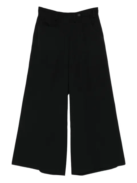Yohji Yamamoto zip-fastening trousers
