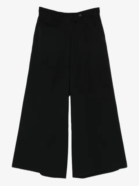 Yohji Yamamoto zip-fastening trousers