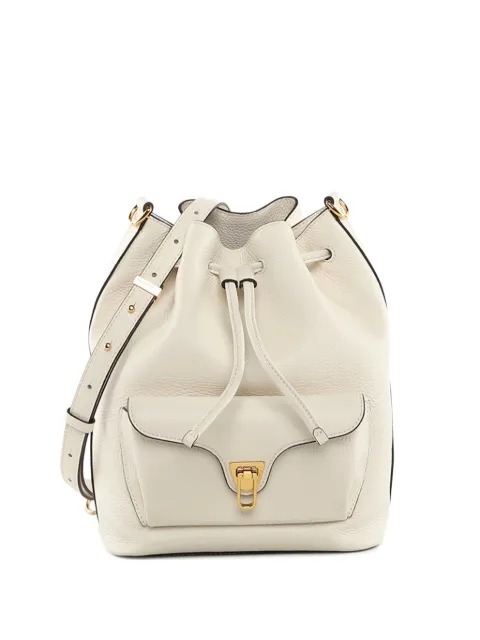 Coccinelle pocket drawstring bucket bag